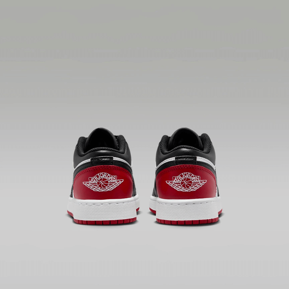 Air Jordan 1 Low GS Bred Toe 2.0