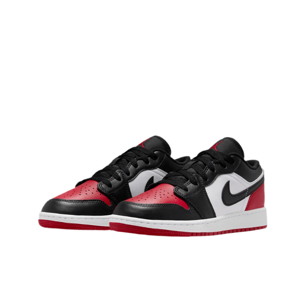 Air Jordan 1 Low GS Bred Toe 2.0