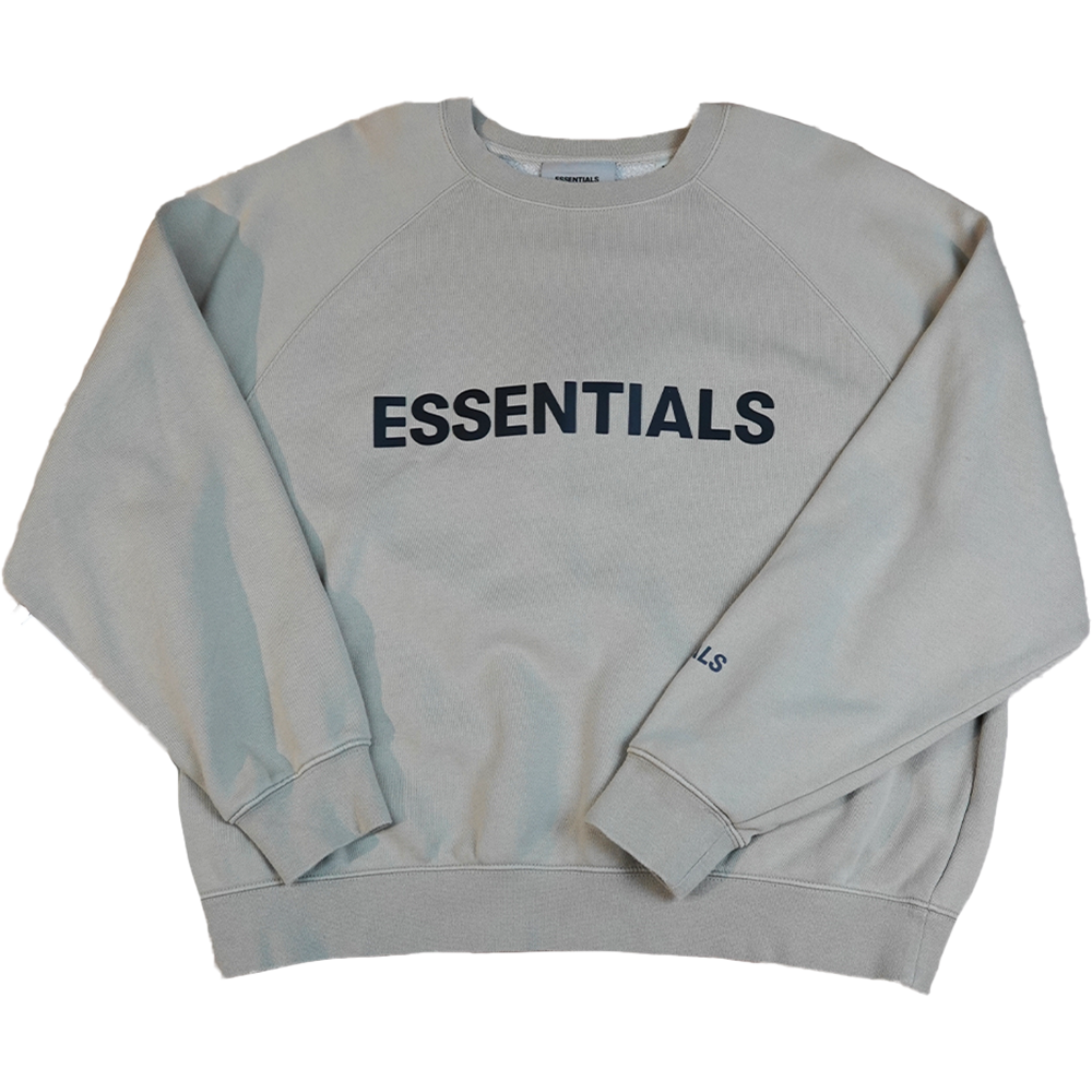 CREW NECK ESSENTIALS FOG MARROM