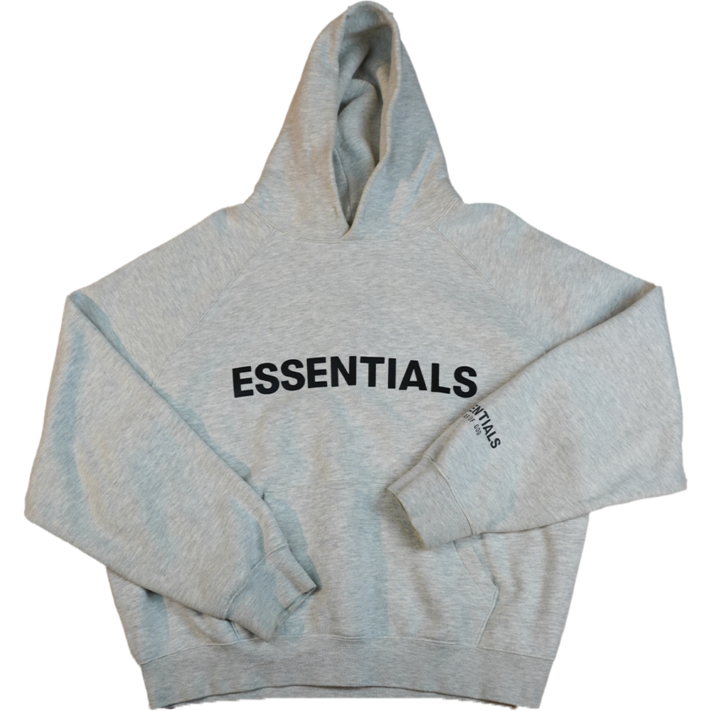 HOODIE ESSENTIALS FOG CINZA