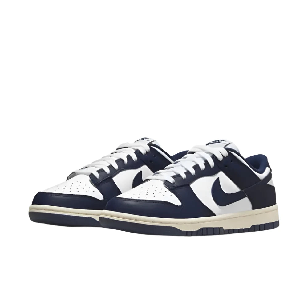 Nike Dunk Low Midnight Navy and White