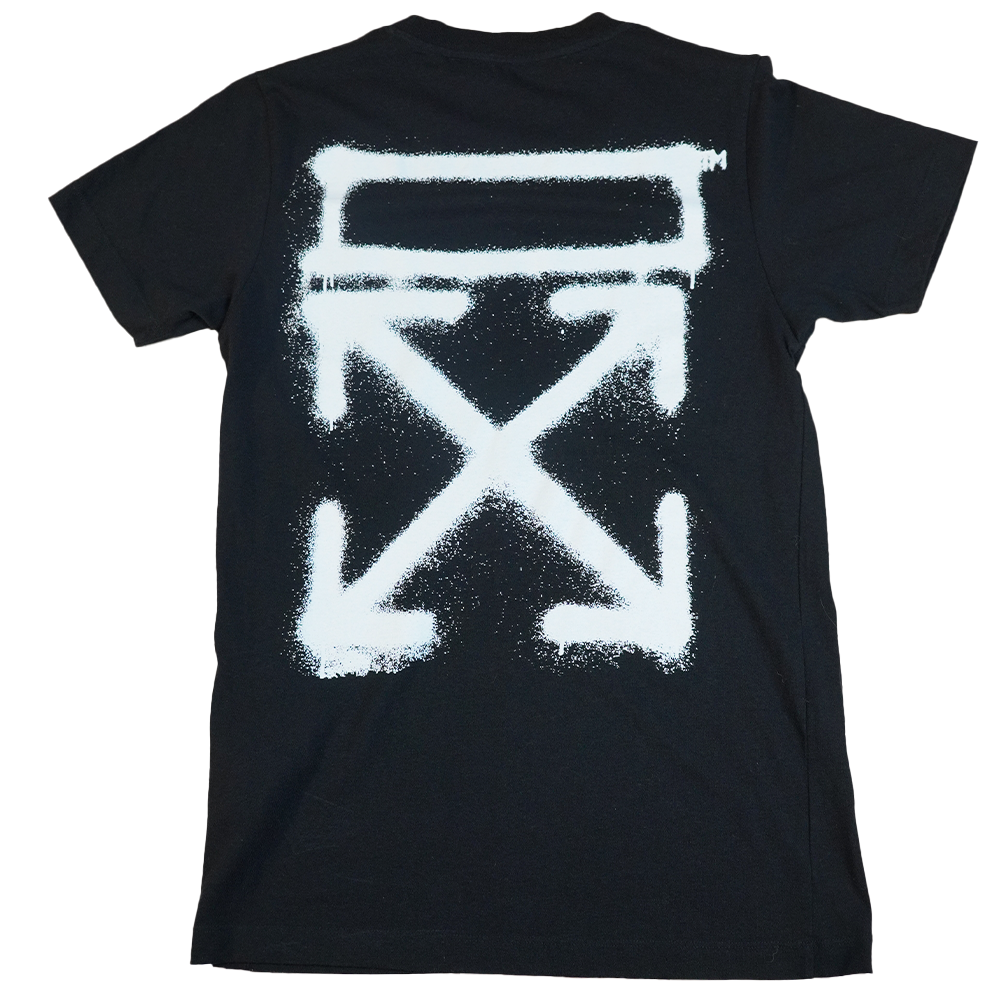 CAMISETA OFF WHITE GRAFITE BLACK AND WHITE