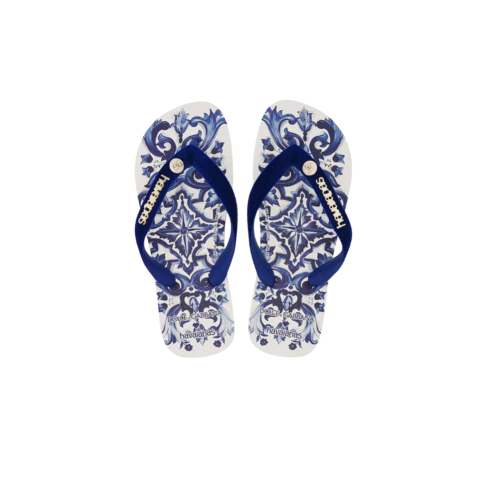Dolce&Gabbana x Havaianas Chinelo Blu Mediterraneo