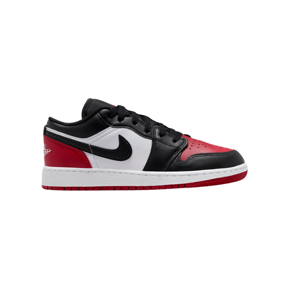 Air Jordan 1 Low GS Bred Toe 2.0