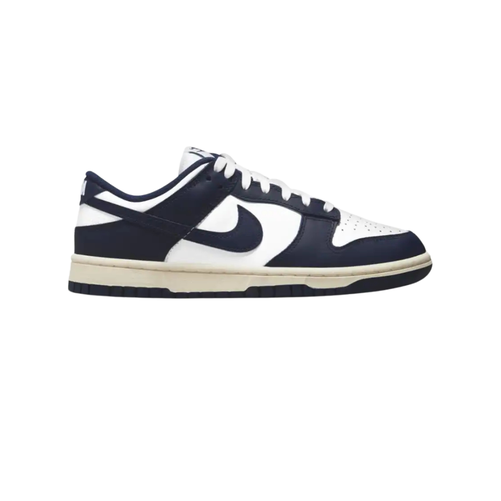 Nike Dunk Low Midnight Navy and White
