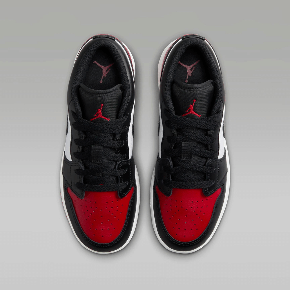 Air Jordan 1 Low GS Bred Toe 2.0