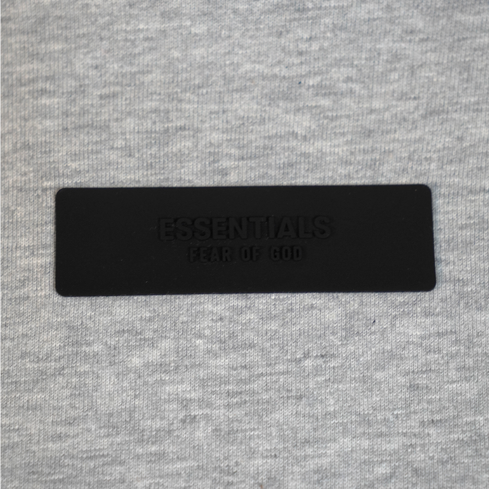 CAMISETA ESSENTIALS FOG CINZA OVERSIZED