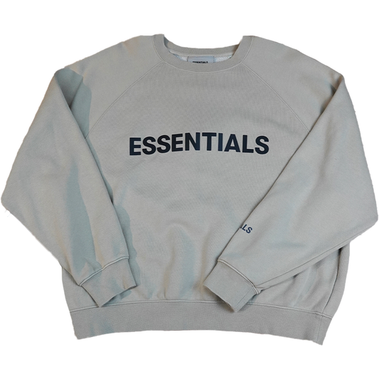CREW NECK ESSENTIALS FOG MARROM