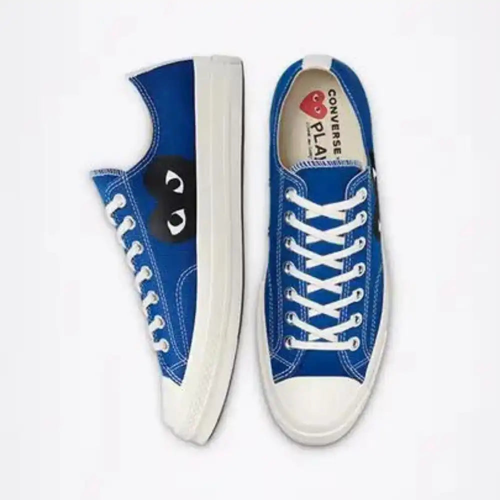 Comme des Garçons PLAY x Converse Chuck 70 Low Blue