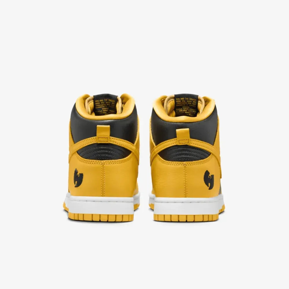 Wu-Tang Clan x Nike Dunk High Black and Pollen
