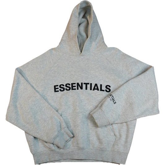 HOODIE ESSENTIALS FOG CINZA