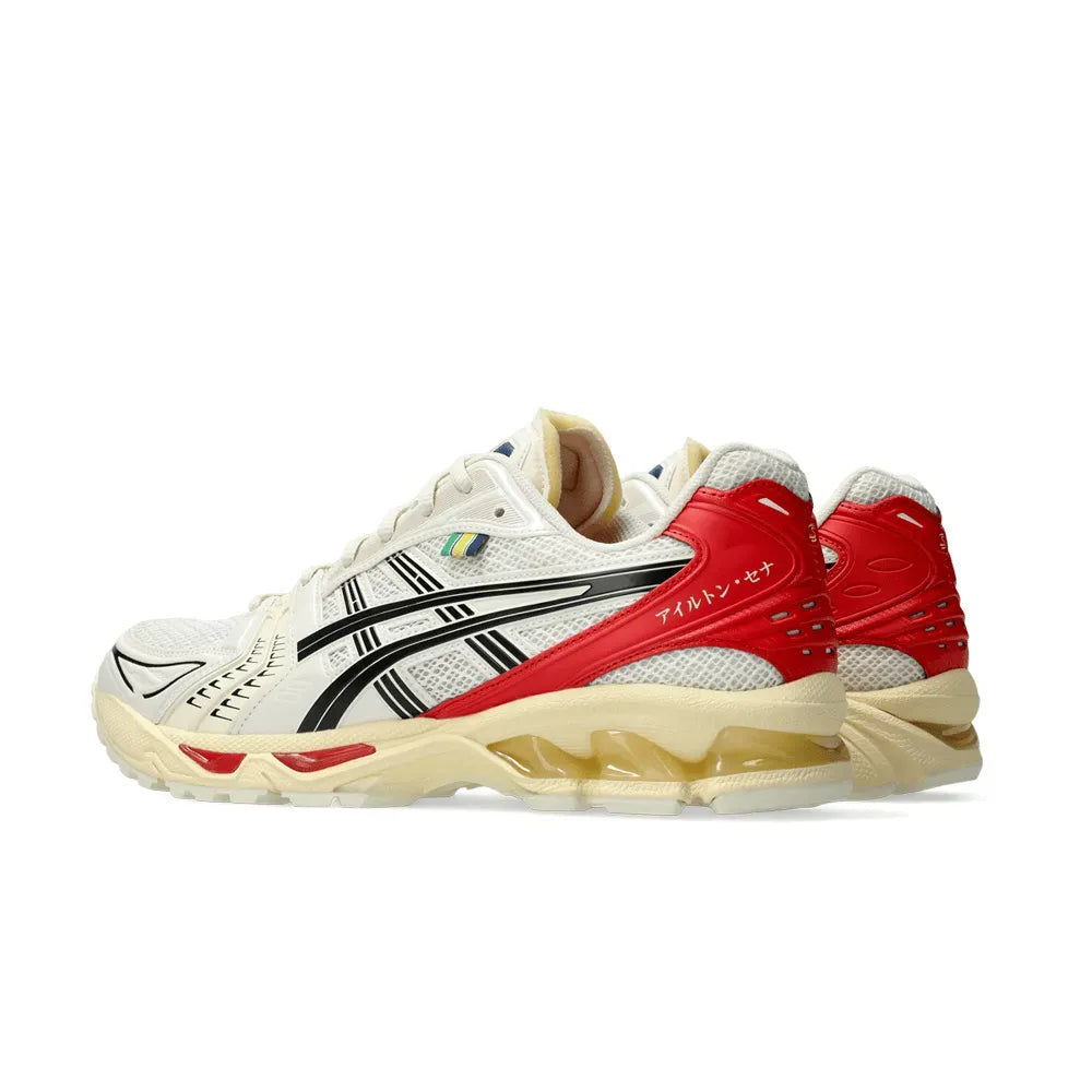 Senna x Asics Gel-Kayano 14 White Red