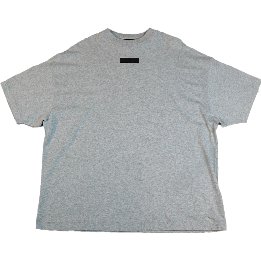 CAMISETA ESSENTIALS FOG CINZA OVERSIZED