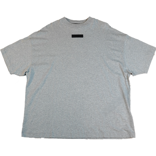CAMISETA ESSENTIALS FOG CINZA OVERSIZED