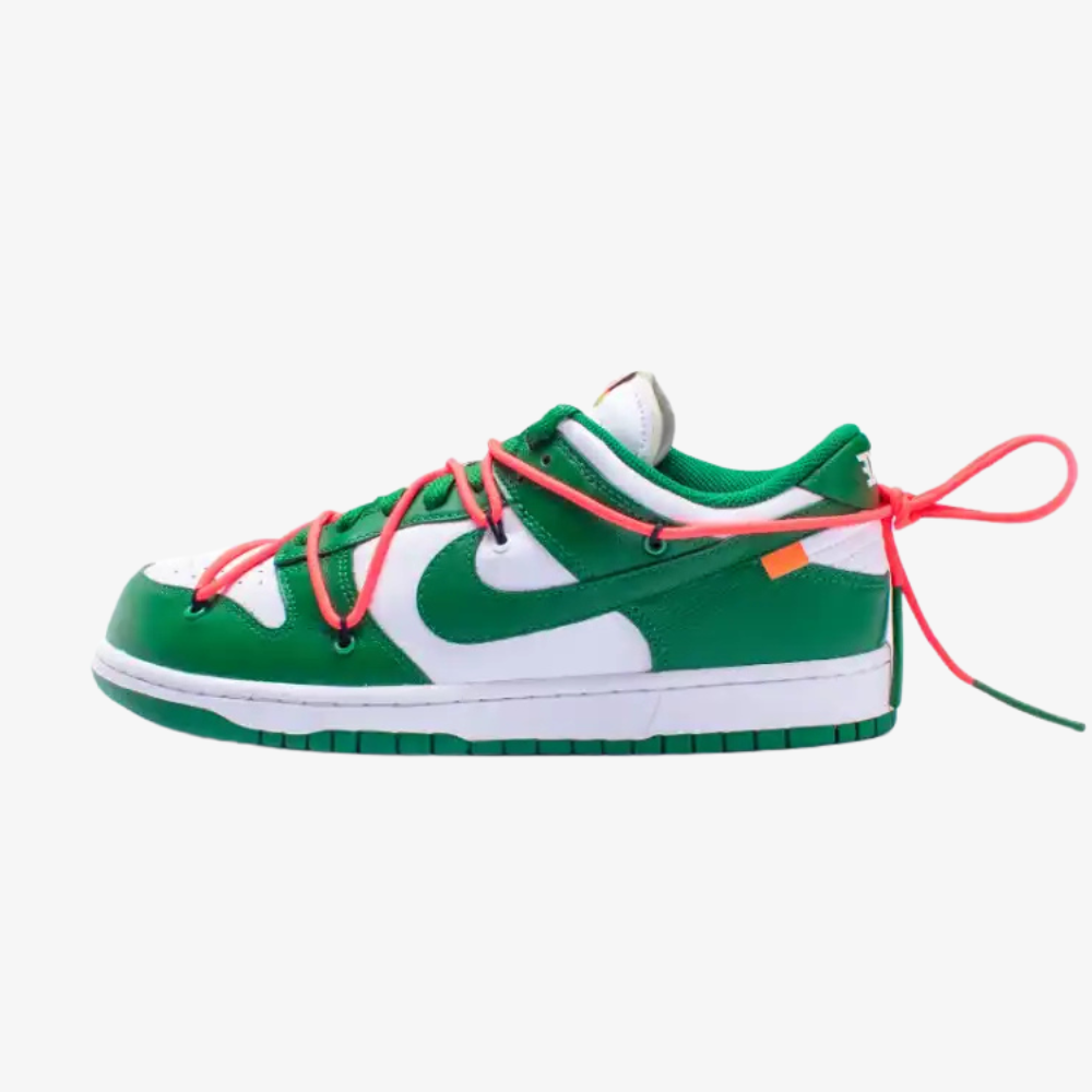 Off-White x Nike Dunk Pine Green